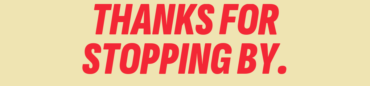 Thanks for stopping by.